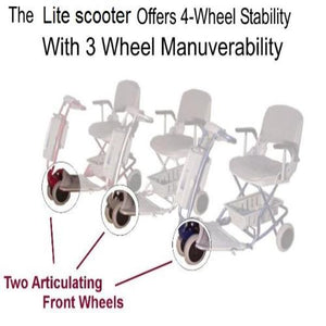 Tzora - Foldable 4 Wheel Mobility Scooter (Lite)